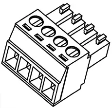 Molex 39510 Connector Terminal Block Cable Assembly Drawing